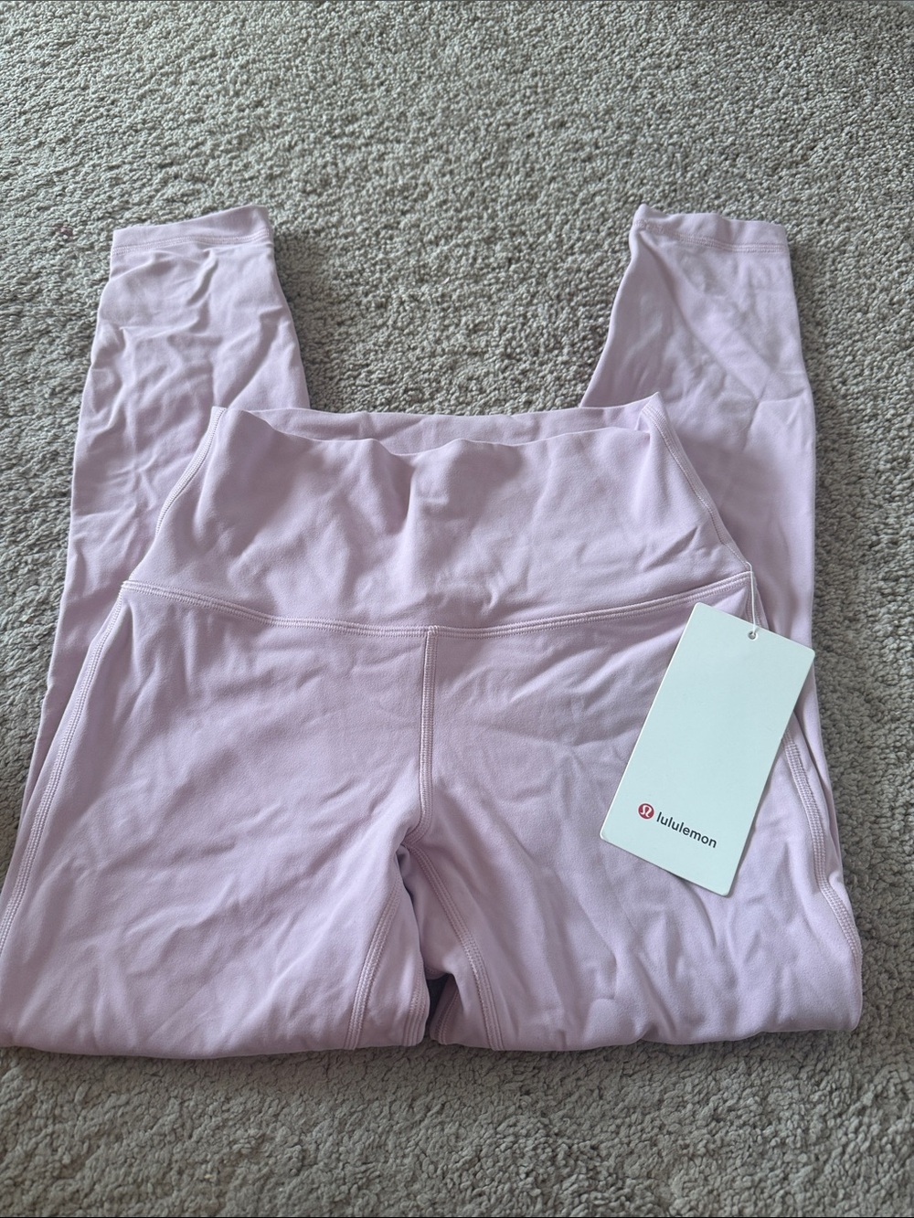 lululemon athletica Light Pink Leggings